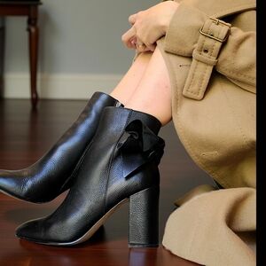 A Story By Joyce Azria Black Ankle Boots